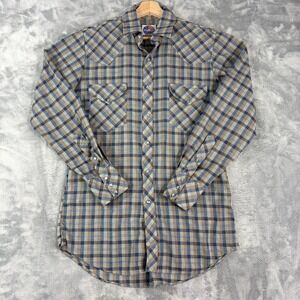 Miller Western Wear Denver Colorado Pearl Snap Shirt Womens Long Sleeve